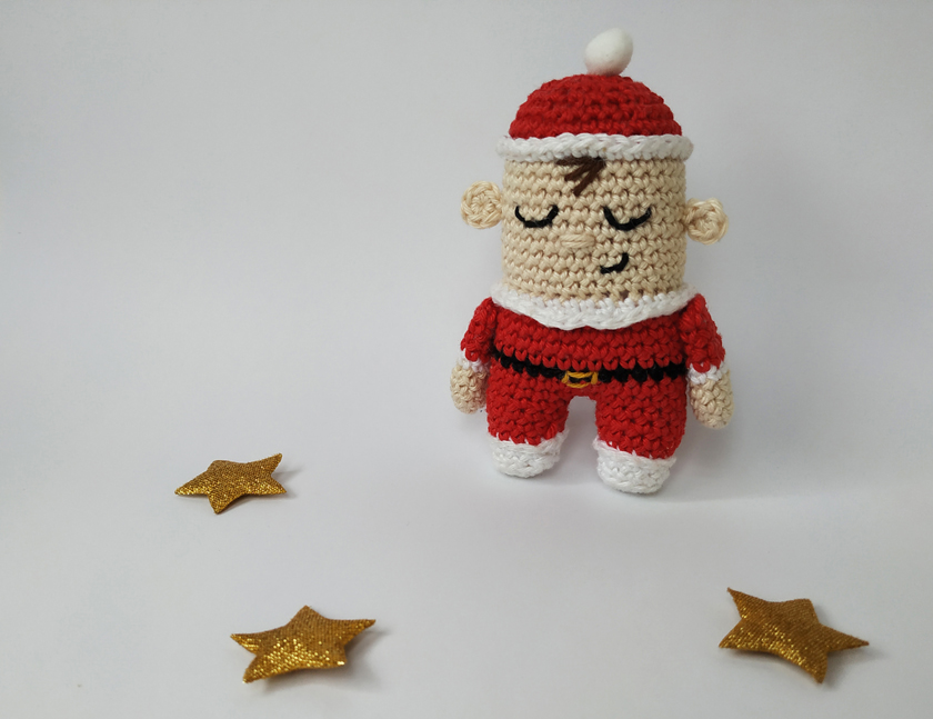 Crochet Baby Santa